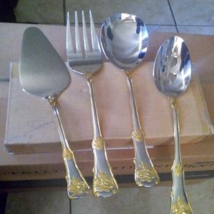 Royal Albert old country rose 4pc